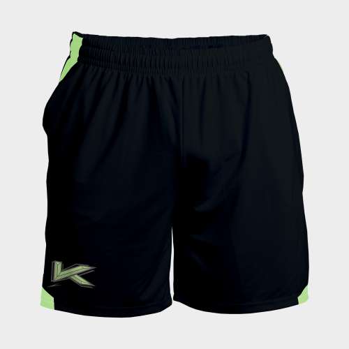 Black competition shorts