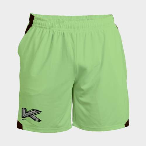 Green competition shorts