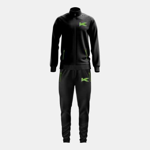 Black competition tracksuit