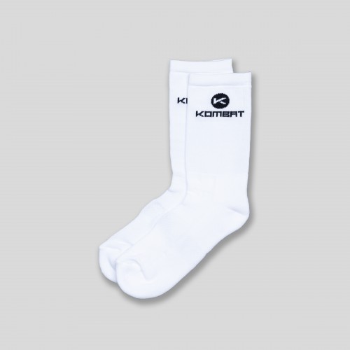 White Kombat socks