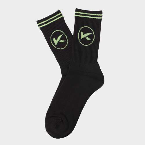 Black-green socks