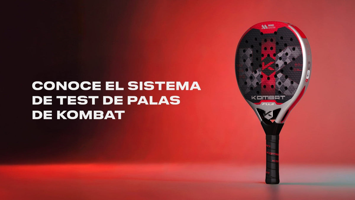 Elige bien tu pala: así funciona el sistema de prueba de Kombat Padel