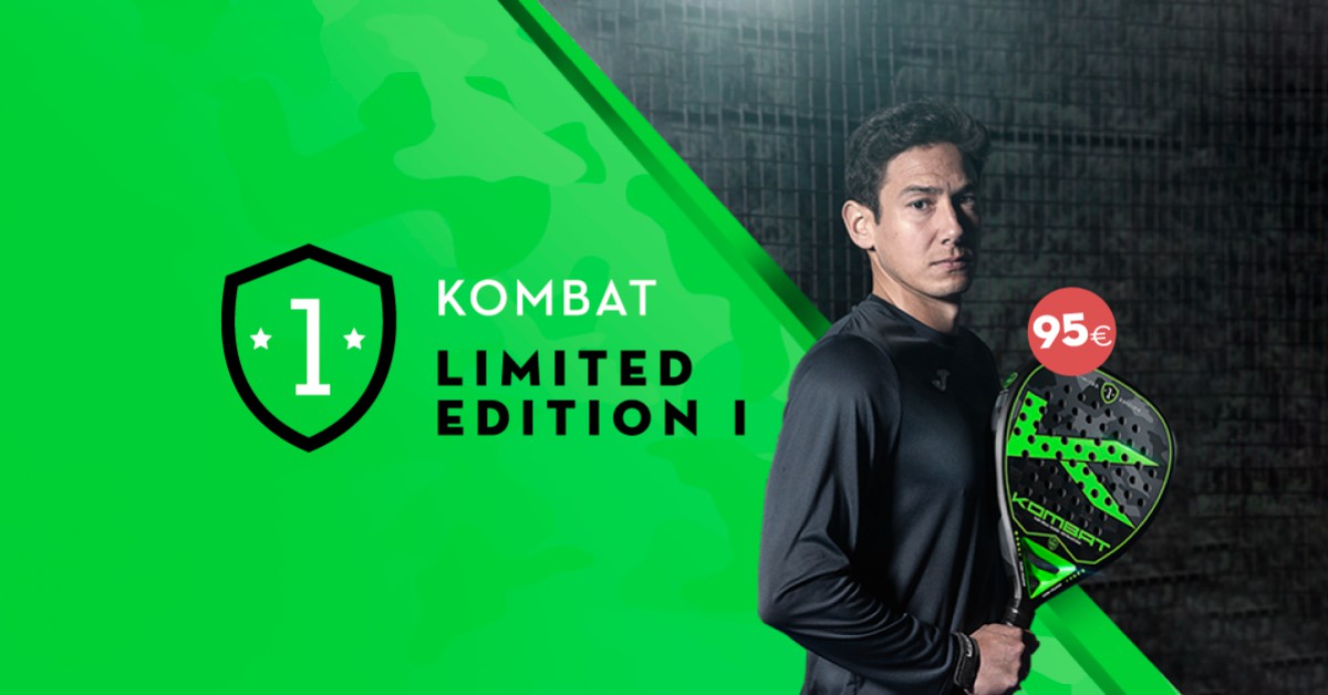 Kombat Limited Edition I: la nueva pala de Uri Botello