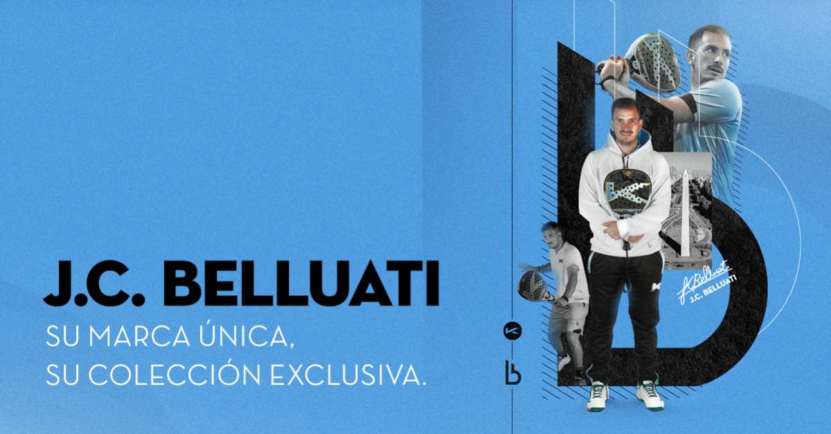 J.C. Belluati lanza su colección exclusiva junto a Kombat Padel