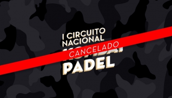 Cancelado el I Circuito Nacional Kombat Padel